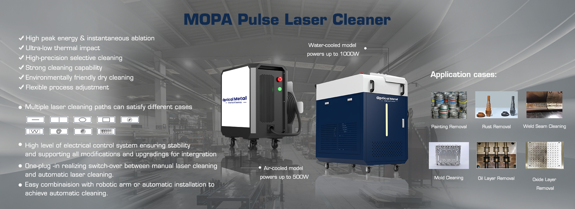 MOPA Laser Cleaner